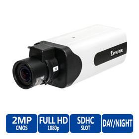 Vivotek IP8165HP 2MP Indoor IP Box Security Camera with 2.8~8mm Motorized Lens